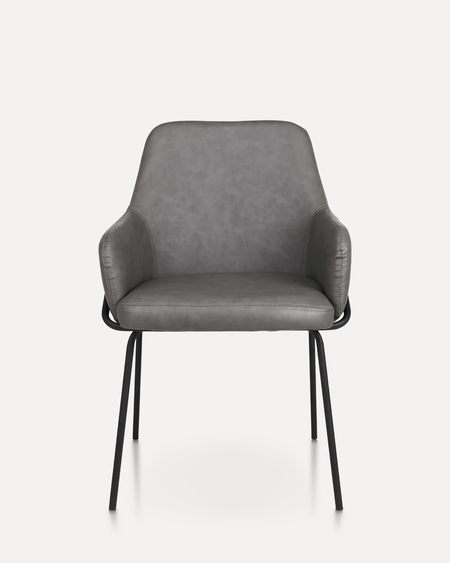 বাহু দিয়ে চামড়া ডাইনিং চেয়ার বাহু দিয়ে চামড়া ডাইনিং চেয়ার