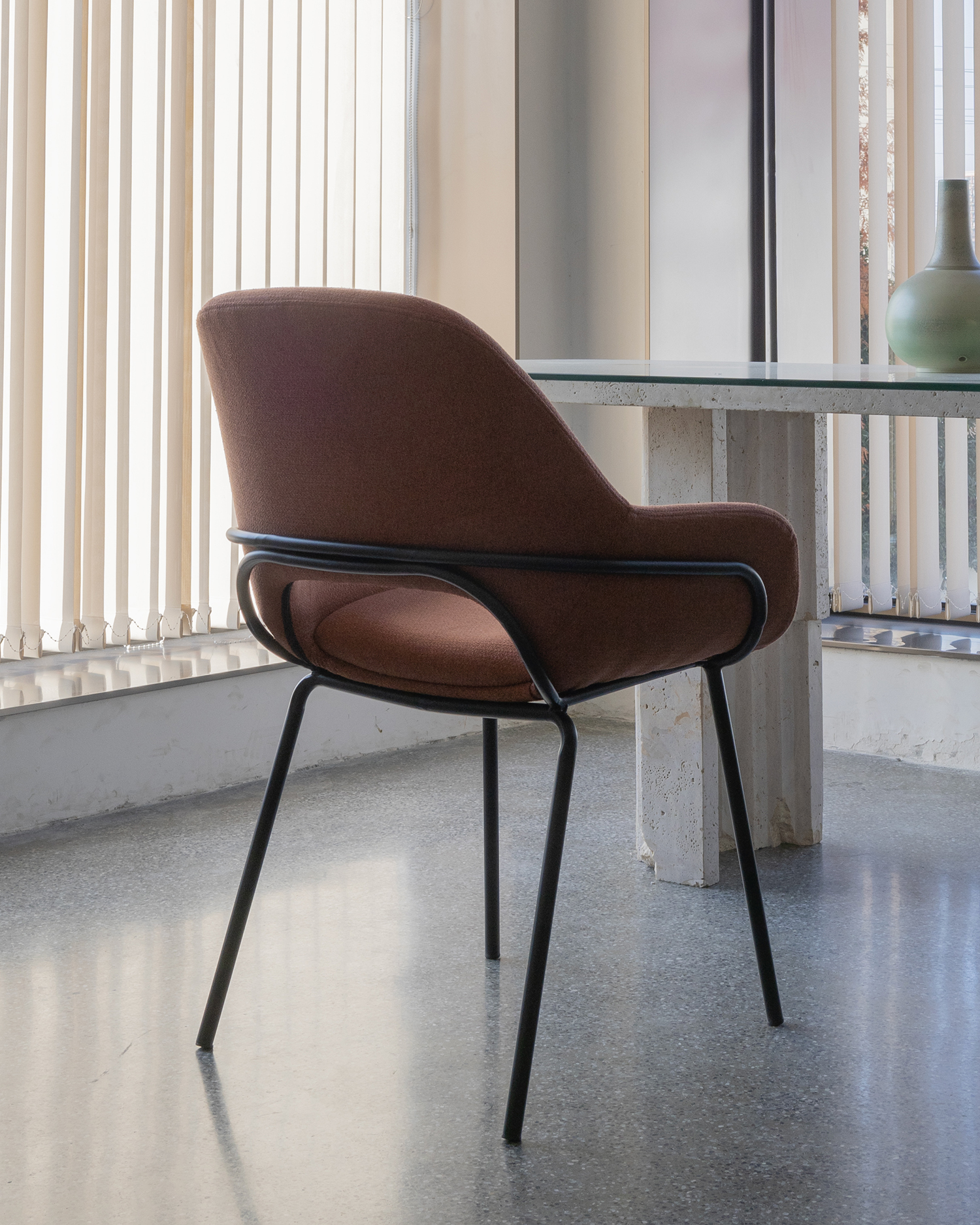 ধাতব বেস ডাইনিং চেয়ার ধাতব বেস ডাইনিং চেয়ার