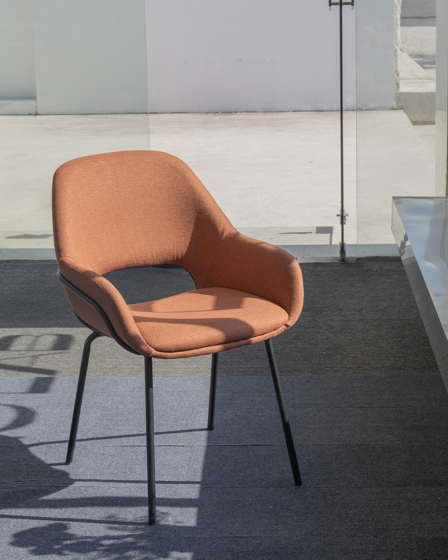 ধাতব বেস ডাইনিং চেয়ার ধাতব বেস ডাইনিং চেয়ার