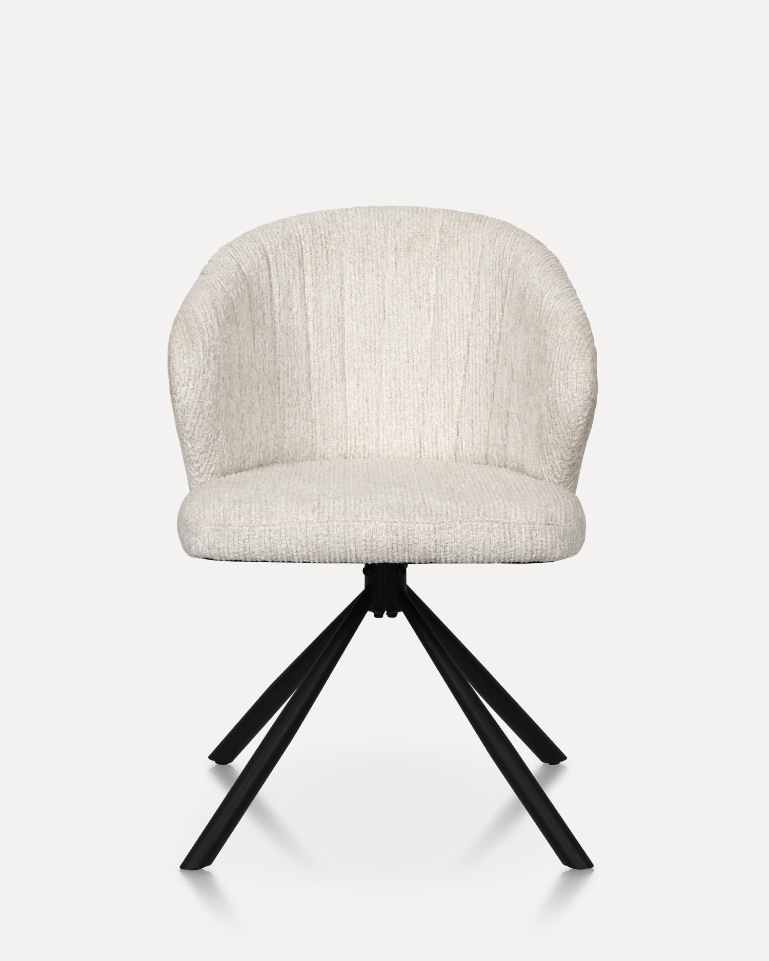 সাদা সুইভেল ডাইনিং রুম চেয়ার সাদা সুইভেল ডাইনিং রুম চেয়ার