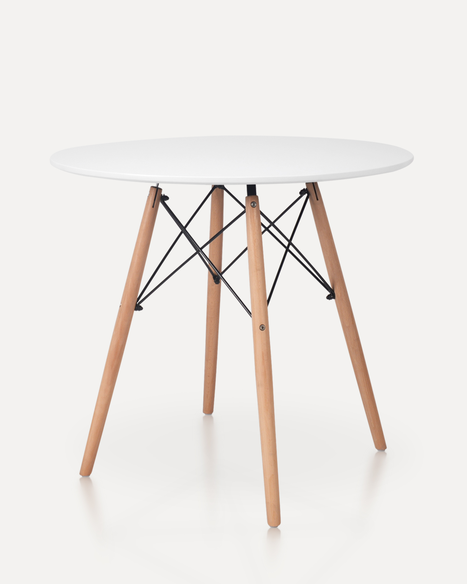 নর্ডিক বৃত্তাকার কাঠের ডাইনিং টেবিল নর্ডিক বৃত্তাকার কাঠের ডাইনিং টেবিল