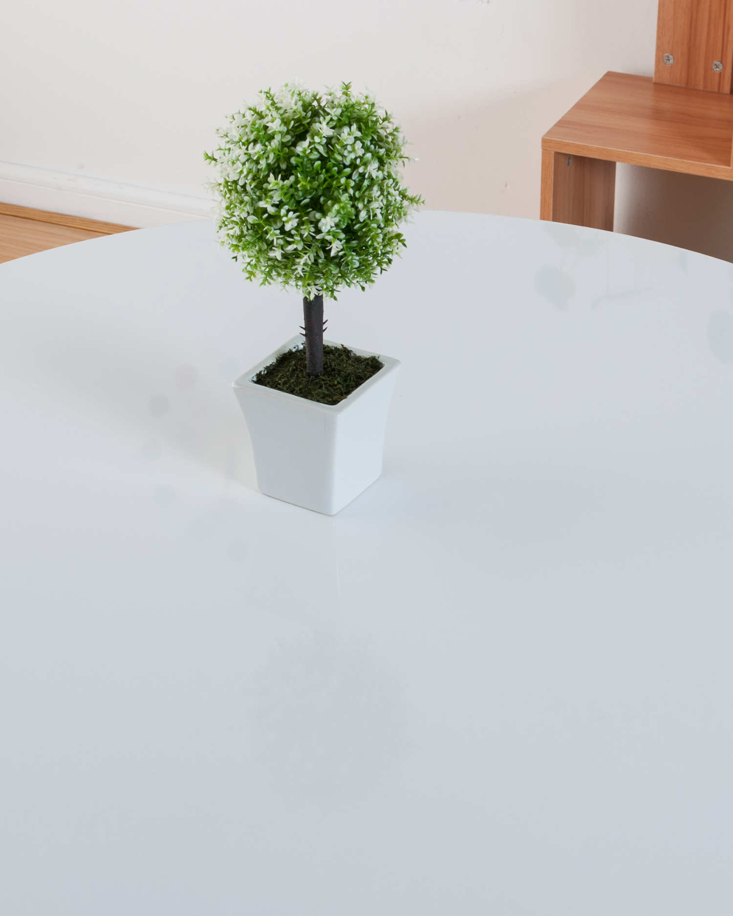 নর্ডিক বৃত্তাকার কাঠের ডাইনিং টেবিল নর্ডিক বৃত্তাকার কাঠের ডাইনিং টেবিল